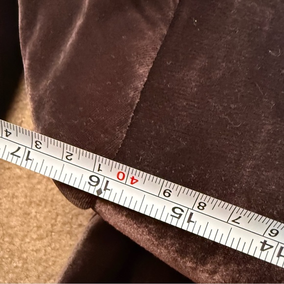 Vintage 1990’s Art deco purple grey silk velvet oversized luxury formal blazer - Picture 14 of 17